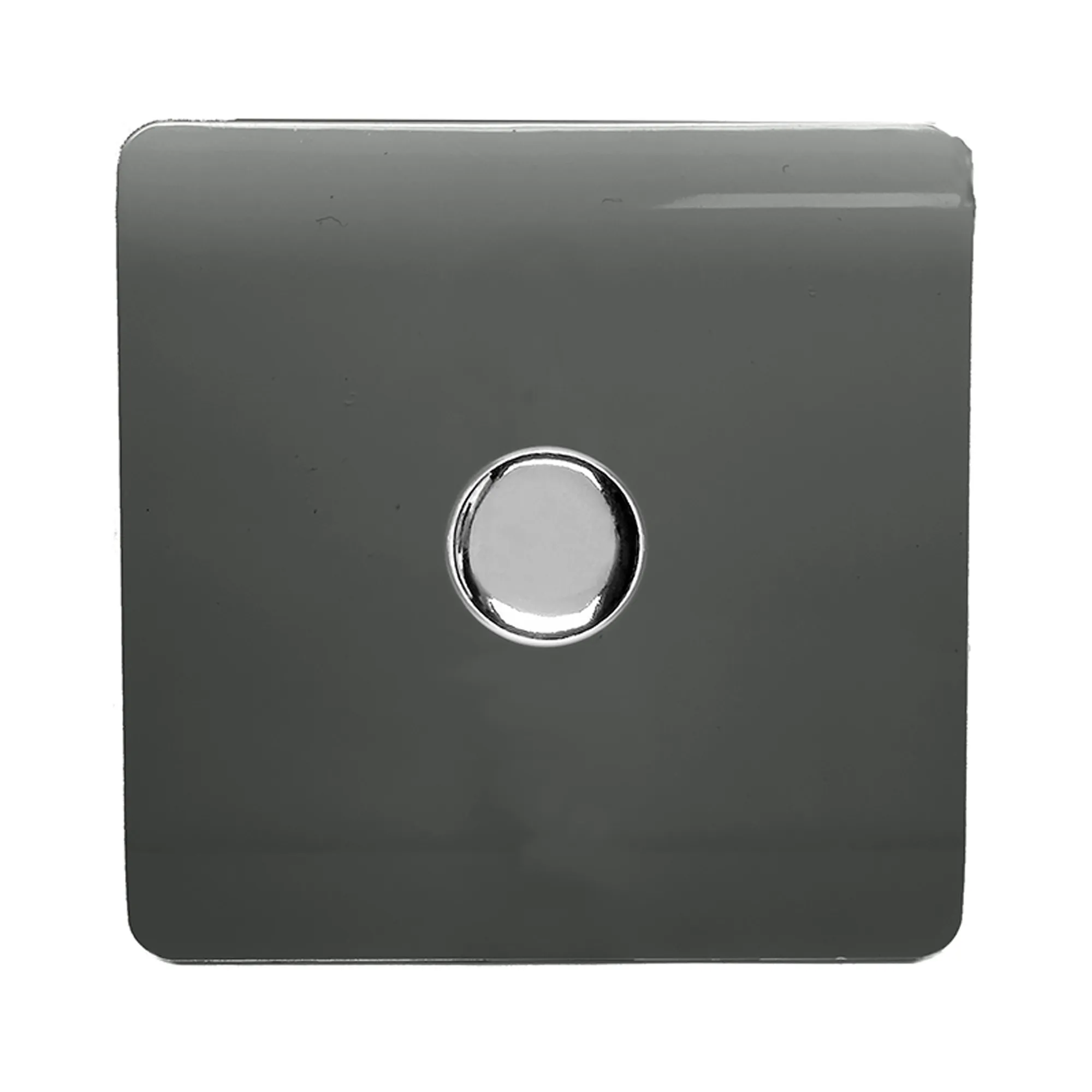 1 Gang 1 Way LED Dimmer Switch Charcoal